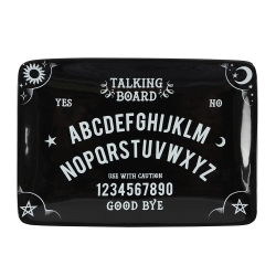 Talerzyk Ouija Black Talking Board Trinket Dish